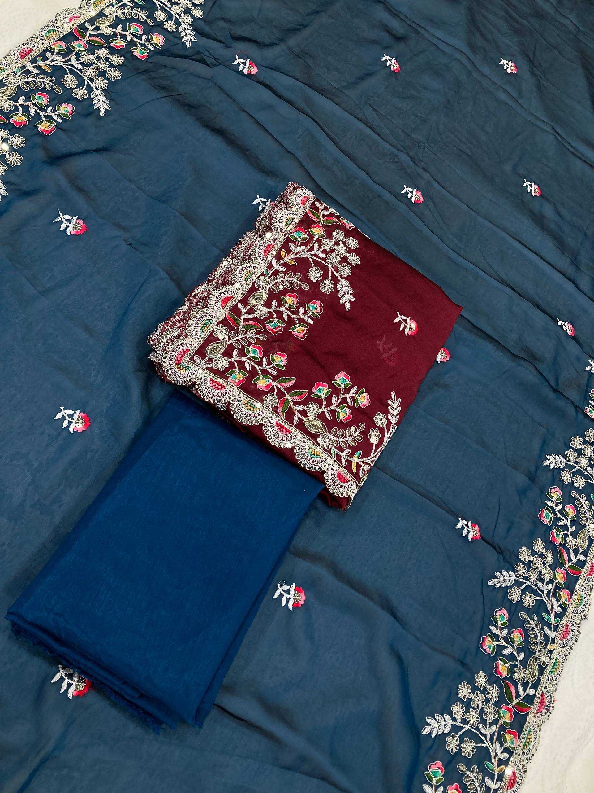 Rangoli Silk Embroidered Sarees